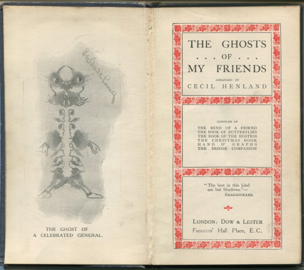 The Ghosts of My Friends, created by Cecil Henland Odd Things Considered